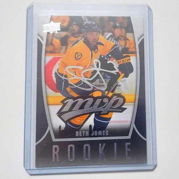 Seth Jones MVP Upper Deck Rookie Card 2013/14 Nashville Predators - Picture 1 of 2